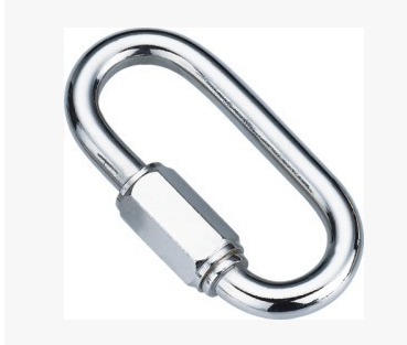 Manufacturers direct galvanized iron mountaineering buckle galvanized connection ring fast connection ring