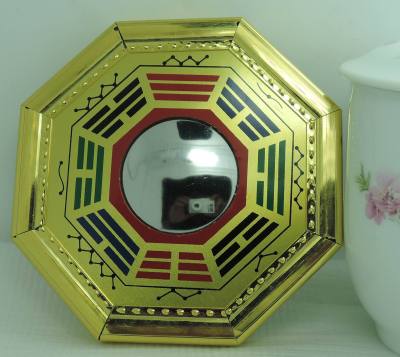 Xinyutang Middle Color Qiankun Convex Concave Bagua Mirror
