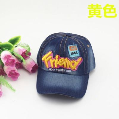 Spring and autumn day han version of the boy children letter style cowboy hat cute children's cap girl.