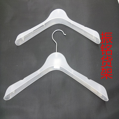 Children's direct selling children with non slip transparent plastic clothes hanger
