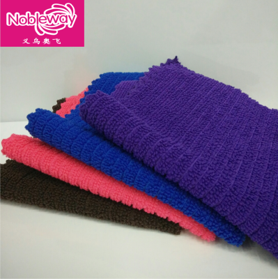 Ultra-Fine Cellulose Color Wavy Square Towel Towel for Wiping Cars Absorbent Water Locking Square Towel Wholesale
