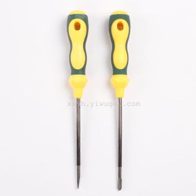 6 inch yellow screwdriver tools cross screwdriver