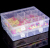 Transparent plastic jewelry box storage box plastic medicine box storage box arrangement box