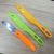Fruit knife factory outlet plastic handle fruit knife stainless steel knife kitchen supplies