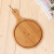 round Solid Wood Fruit Tray Kitchen Mini Cutting Board Bamboo Chopping Board Cutting Board Household Chopping Board Small