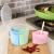 Simple Style Kitchen Flip Multi-Grid Plastic Condiment Dispenser Detachable Seasoning Box with Spoon