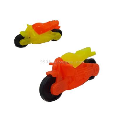 Gift small toys, plastic motorcycle model