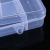 Five compartments ments can open the box with lid jewelry sorting box storage box