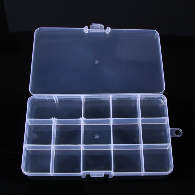 15 cases in detachable transparent sealing medicine box jewelry box medicine box