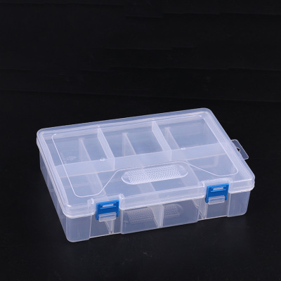 Double layer parts box components box 23*16*6 storage box plastic box