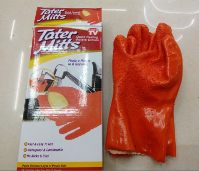 Tater MittsTV leather gloves magic peeling gloves peeled potato skin gloves