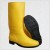 Yellow Rain boots PVC rain boots Black bottom Yellow Face rain boots Industrial rain boots labor protection shoes