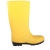 Labor Protection Rain Boots Steel Toe Black, White and Yellow Men's and Women's Knee-High Rain Boots Acid and Alkali Resistant Oil-Water Shoes Anti-Smashing Thorn