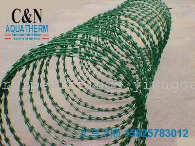 Manufacturers selling razor wire galvanized wire barbed wire coated blade barbed wire