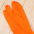 Wash bowl plastic gloves lengthened the latex gloves latex gloves are waterproof and durable.