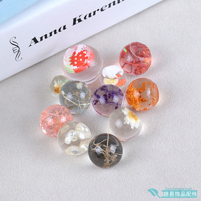 Resin DIY jewelry accessories wholesale beads wholesale beads
