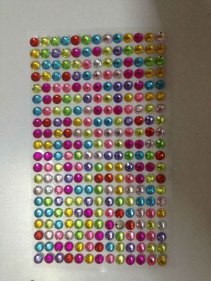 Acrylic stickers body paint children toys diamond crystal move diy design mobile phone decoration