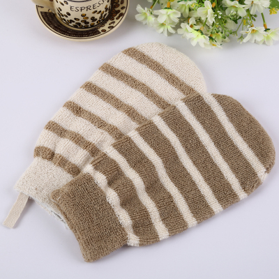 Bath products new Bath products Bath towel reed knit gloves double-sided