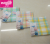 Gauze plus Velvet Clear Color Plaid Square Face Towel Children Face Towel Cleaning Towel Wholesale