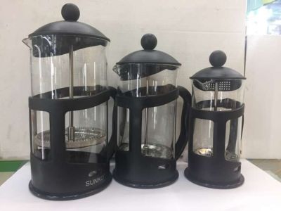 Wholesale manufacturers pressure pot of coffee press pot coffee pot of glass glass red tea