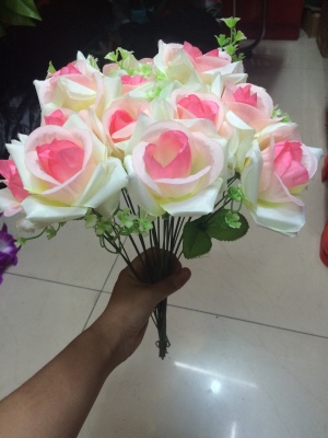 A single edge rose with little flowers on Valentine's Day Mother's day the Qixi Festival wholesale factory direct