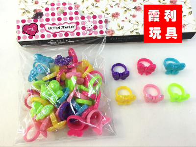 butterfly ring Plastic toy