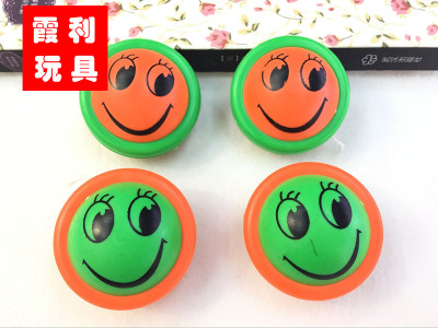 YO-yo smiling face Plastic toy kids' toy