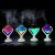 USB Car Aromatherapy Purifier Mini Small Humidifier Diamond Humidifier Colorful Night Lamp Humidifier