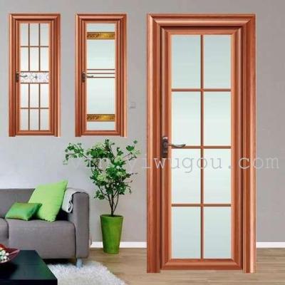 Shower Door Aluminium Alloy Door High-Grade Shower Door Wood Grain Shower Door