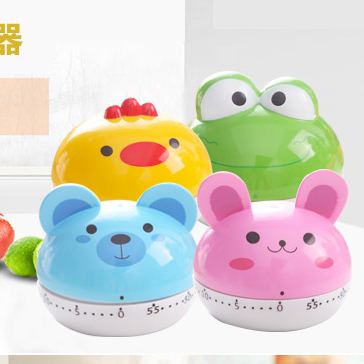 Creative Novelty Kitchen Alarm Clock Small Appliance Timer Mechanical Countdown Timer Cartoon Cute Reminder