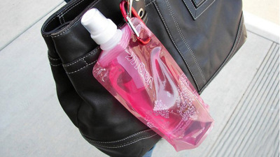 Portable folding water bag water bottle outdoor plastic water bag l ultra light shell kettle 480ML kettle