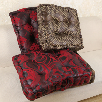 Cushion nubuck leather fat pads sofa cushion floor cushions cushions