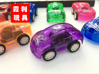 Mini pull-back car Gashapon toy Plastic toy