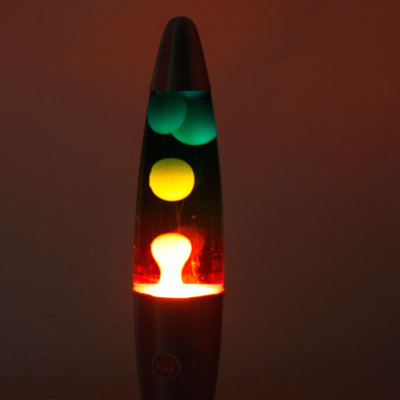 Creative Rainbow Wax Lamp Lava Lamp