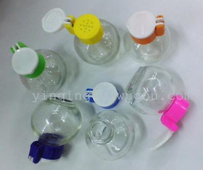 A2 60ml plastic cover ball glass seasoning bottle kitchen products pepper salt bottles