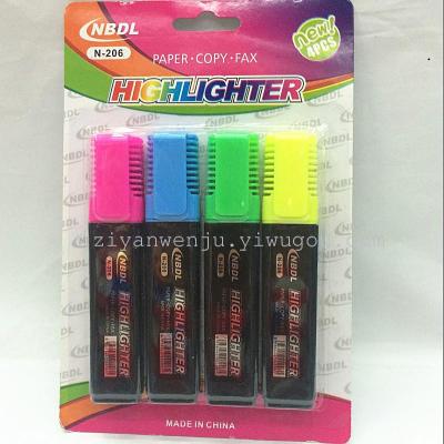 Factory Direct Sales Fluorescent Pen Set Color Pencil Marker