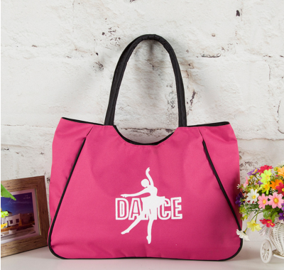 Custom ladies single shoulder canvas burst shopping large shopping and dancing dual-use bag