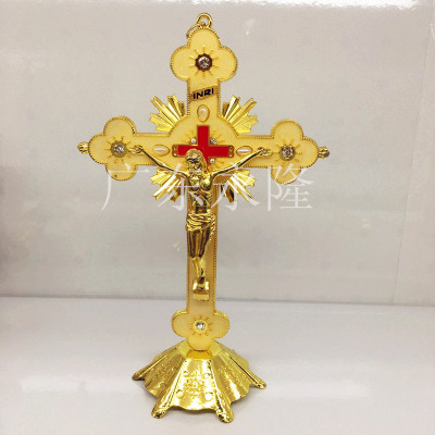 The Catholic Christian holy utensils restaurant wall decorative pendant statue of Jesus cross