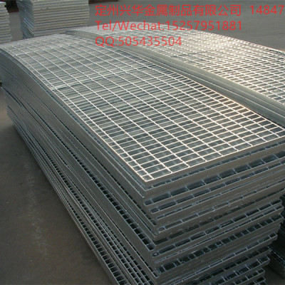Manufacturer direct selling galvanized steel grid platform grille board gutter cover plate