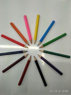 Short 12 Colors, Colored Pencils Co | Or Area