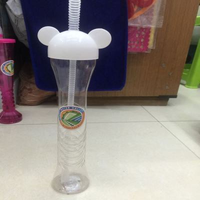 Manufacturer direct selling plastic cup mickey head water cup