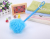 Qingzhi Brand Small Size Plastic Long Handle Mesh Sponge Ball Bath Brush Small Size Bath Brush Wash Cloth