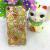 iPhone 6S Gold Foil Glitter Soft Glue Phone Case Epoxy TPU Full-Covered Mobile Phone Case