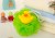 35G Tie Sound Animal Toy Loofah Monochrome Children's Bubble Bath Flower