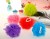 Qingzhi Brand Small Size Affordable Mesh Sponge Monochrome Loofah Shower Net Ball Mixed Color Direct Sales 30G