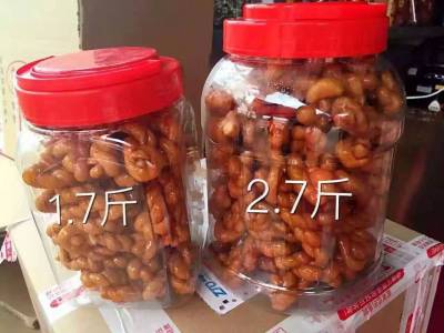 Yiwu Authentic Specialty Handmade Brushed Pure Brown Sugar Small Twist Traditional Pastry Casual Snack Food