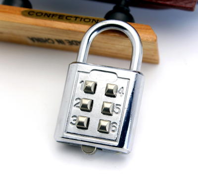 High quality 6 Button Luggage Lock, Combination Padlock,Combination Lock