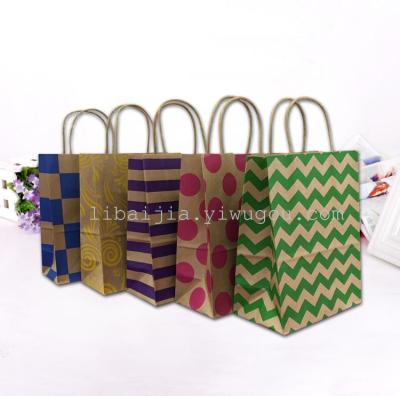 Environmental protection shopping bag paper bag kraft paper bags general kraft paper bag