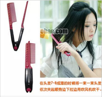 Comb hair styling comb hair comb straight V clamp finishing comb Popular
