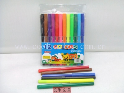 858-12 color 18 color 24 color environmental protection non-toxic watercolor pen children's painting watercolor pen